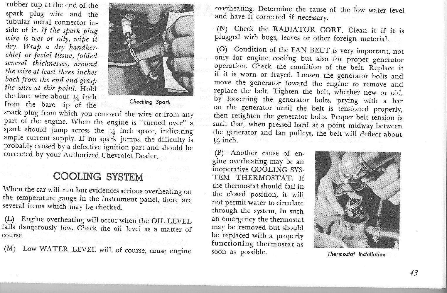 CORVETTE C4 OWNERS MANUAL PDF visual data 8